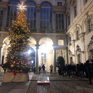 accensione albero natale