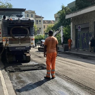 asfalto di una strada