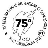 Fiera del Peperone di Carmagnola, Poste Italiane dedica uno speciale annullo filatelico