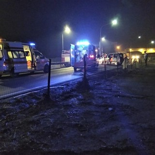 L'incidente in via Vinovo nella tarda serata (Immagine di repertorio)