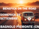 Domenica 29 settembre arriva a Bagnolo Piemonte “BENEFICA ON THE ROAD”, la Piazza in movimento!