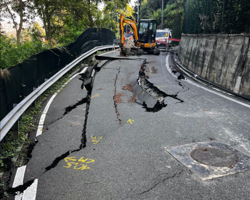 Buche in collina, gli interventi in Strada San Vito slittano al 2025 per Giro e Tour