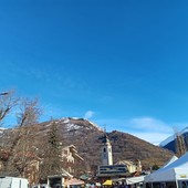 panorama invernale di Bardonecchia