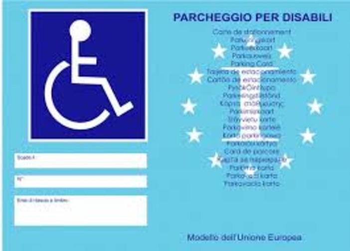 Contrassegno unificato disabili, si potrà rilasciare il permesso per delega