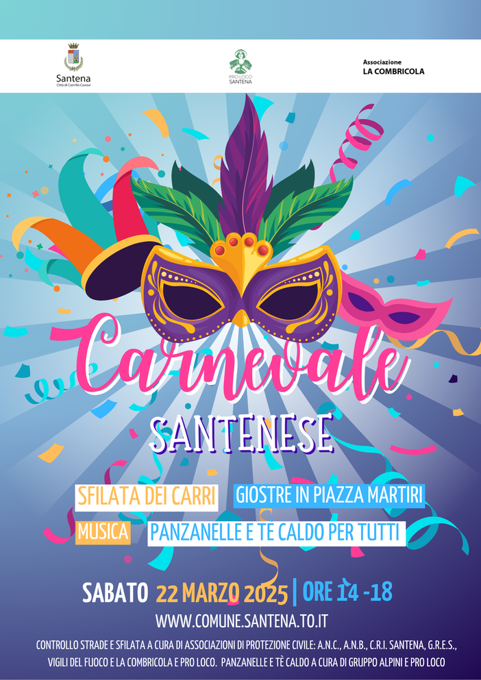 Conto alla rovescia a Santena per il ritorno del Carnevale