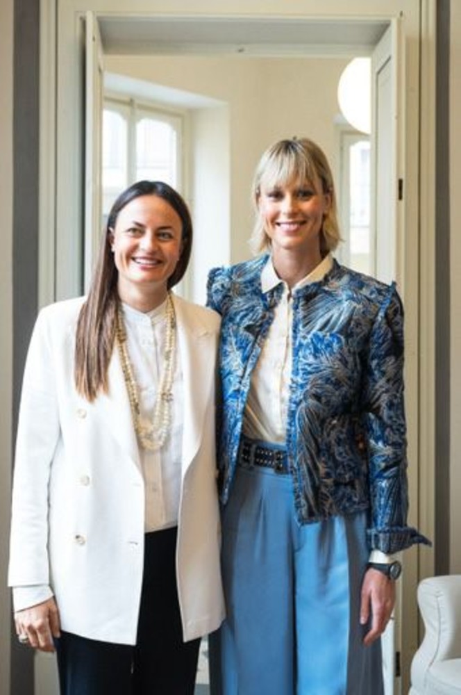 Carolina Vergnano e Federica Pellegrini insieme