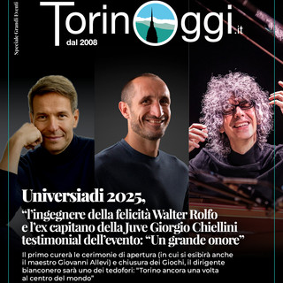 Universiadi 2025, Walter Rolfo e Giorgio Chiellini testimonial dell'evento