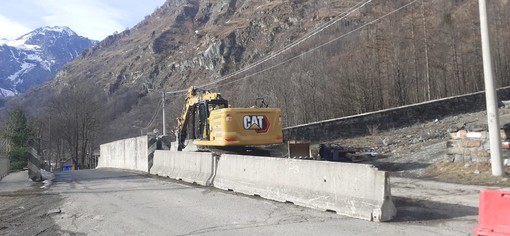 Ad Usseglio si ricostruisce il ponte sul Rio Venaus