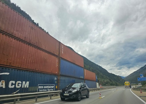 Il versante francese del collegamento ferroviario del Frejus