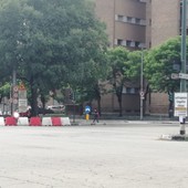 Lavori in corso al Sottopassaggio del Lingotto