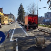 lavori ciclabile lungo dora napoli