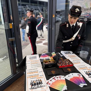 Al Settimo Cielo lo stand dell'Arma dei Carabinieri visitabile per tutto il weekend