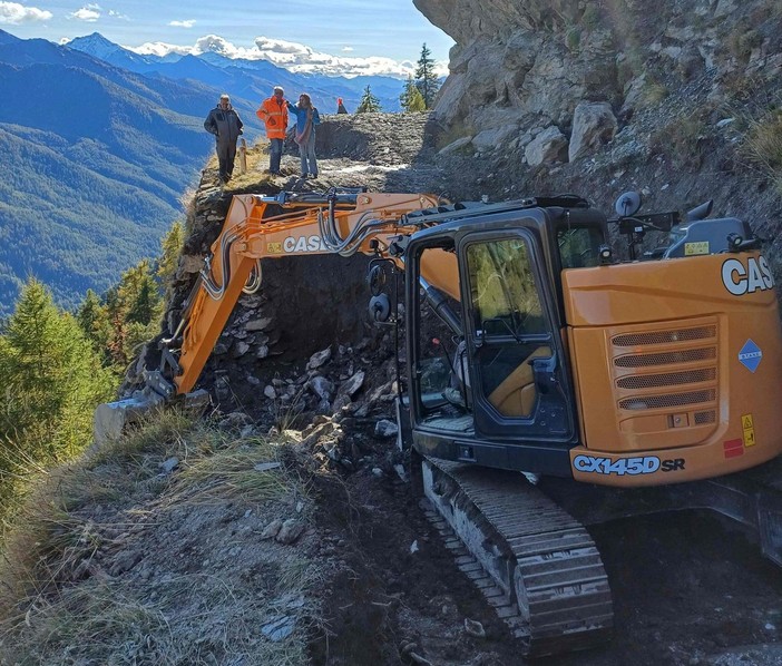 Sulla strada provinciale 173 dell'Assietta conclusi i lavori per la messa in sicurezza