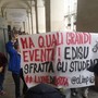 Universiadi, contestazione di una decina di studenti di 'Cambiare rotta'