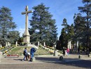 cimitero di Torino con grande croce