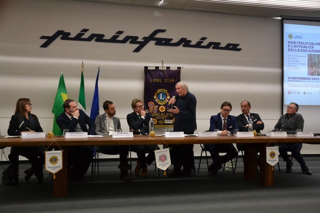 Don Ciotti e i Lions di Moncalieri per ricordare l'insegnamento di Italo Calabrò