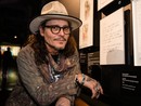 Johnny Depp in visita al Museo del Cinema di Torino