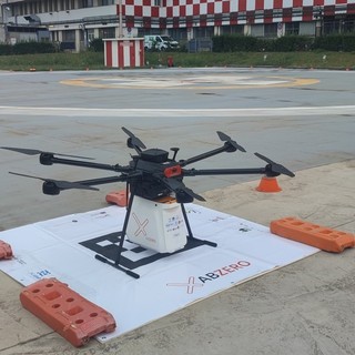 La sanità prende il volo: il drone che trasporta gli organi dal CTO alle Molinette