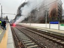 Incendio su un treno regionale della Torino-Ciriè, ma si tratta di una esercitazione della Protezione civile