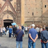 Funerali di un operaio morto