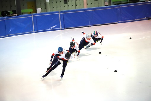 Universiadi 2025, il primo test event con i velocisti dello Short Track