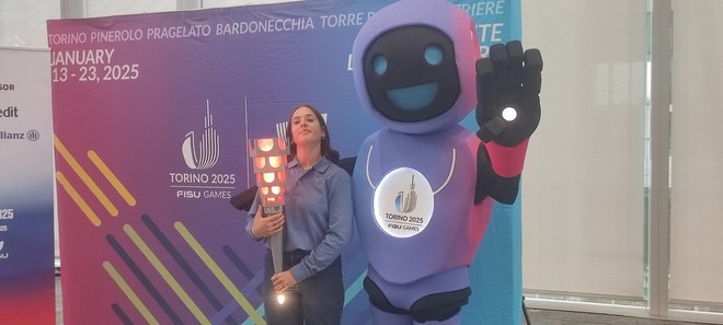 Bardonecchia ultima tappa della Fiaccola delle Universiadi