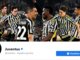 L'homepage della pagina facebook della Juventus fc