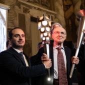 La fiaccola delle Universiadi Torino 2025 domani sbarca nella Provincia Granda