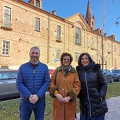 La visita del vicesindaco Jacopo Suppo con la consigliera delegata Caterina Greco