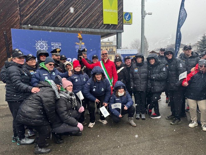 Pragelato celebra l’arrivo della Torcia della Speranza per i Giochi Special Olympics Torino 2025