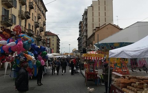 Festa di via Nizza (foto d'archivio)