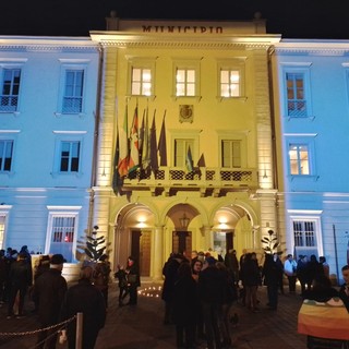 mnifestazione nichelino per l'ucraina