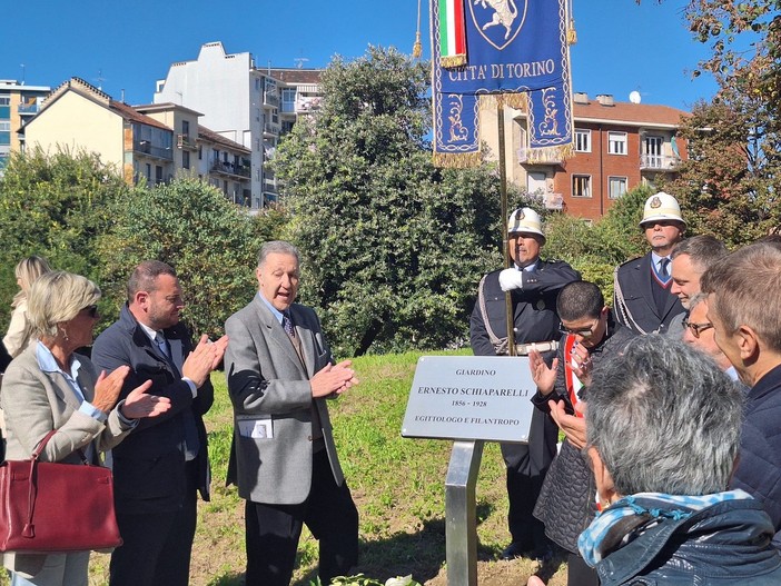 Il giardino di via Macerata intitolato a Ernesto Schiaparelli