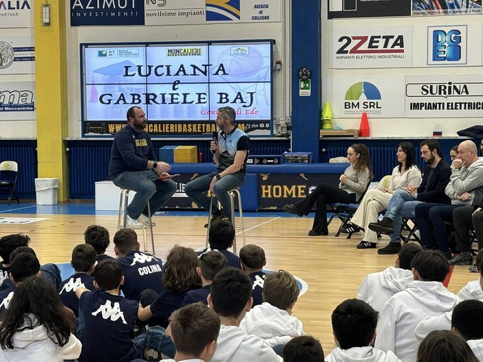 A Moncalieri Edoardo Baj continua a vivere grazie al basket