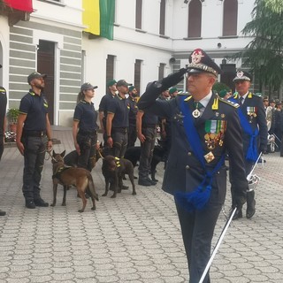 Guardia di Finanza durante una cerimonia