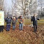 Dieci nuovi alberi nel Giardino dei Giusti: così Nichelino onora il Giorno della Memoria