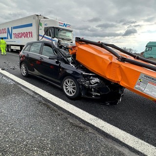 incidente tangenziale la loggia