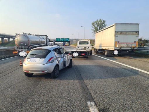 Triplo incidente sulla Tangenziale di Torino: code chilometriche e traffico congestionato