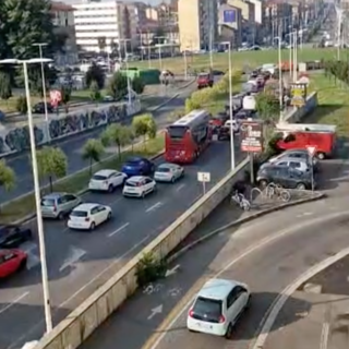 traffico in piazza Baldissera