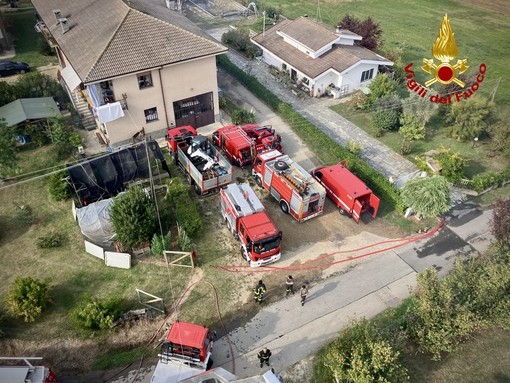 mezzi dei vigili del fuoco