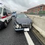 Incidente sulla sopraelevata di Moncalieri: due coinvolti trasportati al Santa Croce