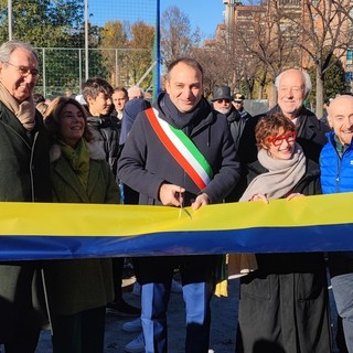 giardino di via Mascagni riqualificato