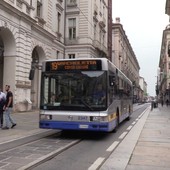 bus in centro a Torino