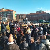 manifestazione dei lavoratori Lear