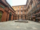 Cantieri all'interno del museo Egizio di Torino