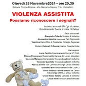 &quot;Violenza assistita. Possiamo riconoscere i segnali?&quot;: a Nichelino un incontro organizzato dalla Spi Cgil