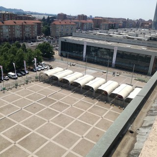 Lingotto Fiere dall'alto