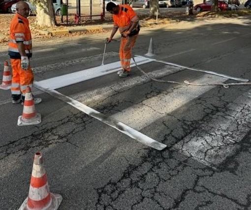 Lavori in corso a Beinasco: asfaltatura strade e rifacimento segnaletica