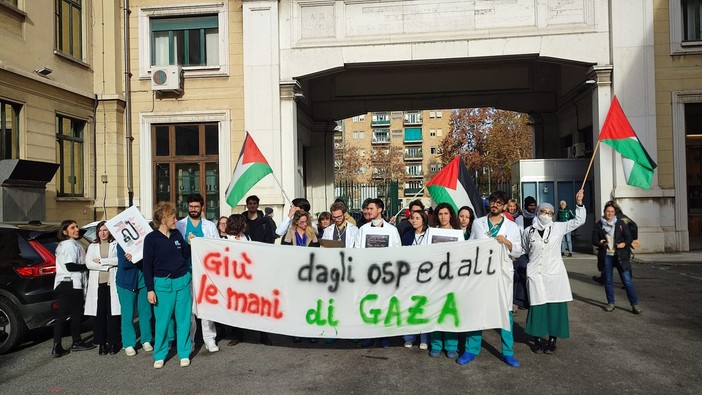 medici pro Palestina alle Molinette