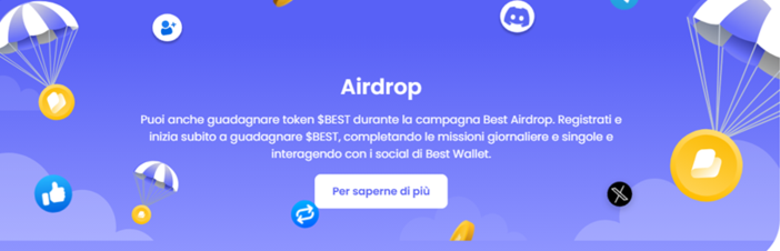 BEST è il nuovo token nativo di Best Wallet: al via la prevendita